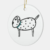 Décoration En Céramique Dalmatien (Gauche)
