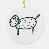 Décoration En Céramique Dalmatien (Dos)