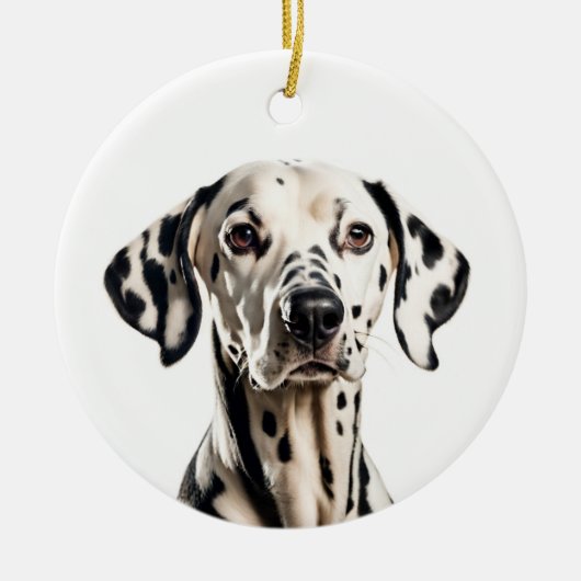 Décoration En Céramique Dalmatien (Devant)
