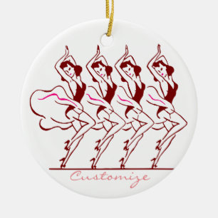 Décoration En Céramique Dancing Girls Thunder_Cove