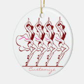 Décoration En Céramique Dancing Girls Thunder_Cove (Gauche)