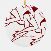 Décoration En Céramique Dancing Girls Thunder_Cove (Dos)