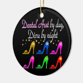 DÉCORATION EN CÉRAMIQUE DANGEREUX ASSISTANT DENTAIRE SHOE REEN (Gauche)