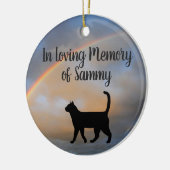 Décoration En Céramique Dans la mémoire affectueuse chat commémoratif (Gauche)