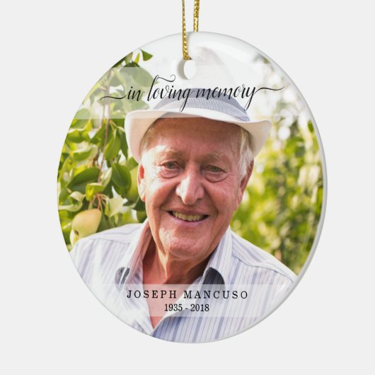 Décoration En Céramique Dans la sympathie affectueuse d'enterrement de (Gauche)