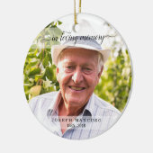 Décoration En Céramique Dans la sympathie funèbre de mémoire affectueuse - (Gauche)