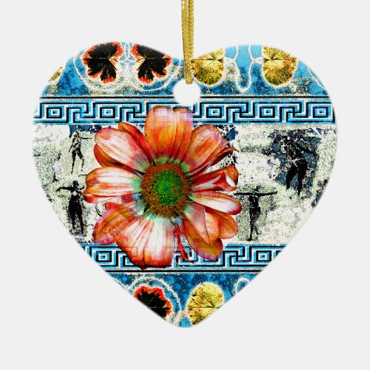 Décoration En Céramique Danse ancienne (Devant)