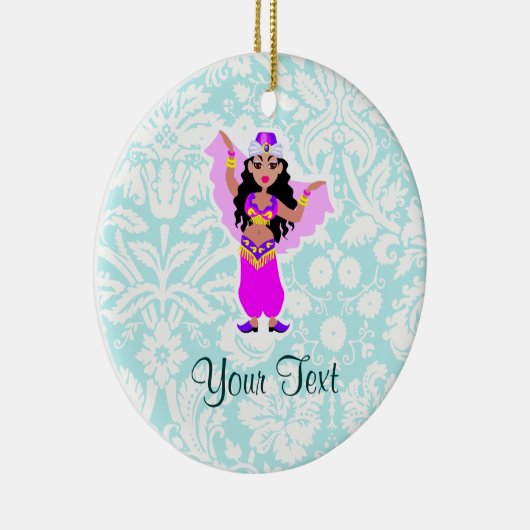 Décoration En Céramique Danse du ventre; mignonne (Droite)