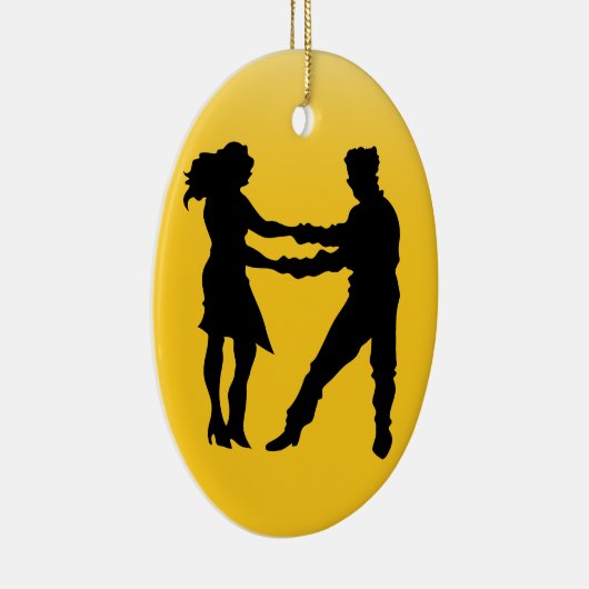 Décoration En Céramique Danse - Shag, Jitterbug, BeBop- SRF (Droite)