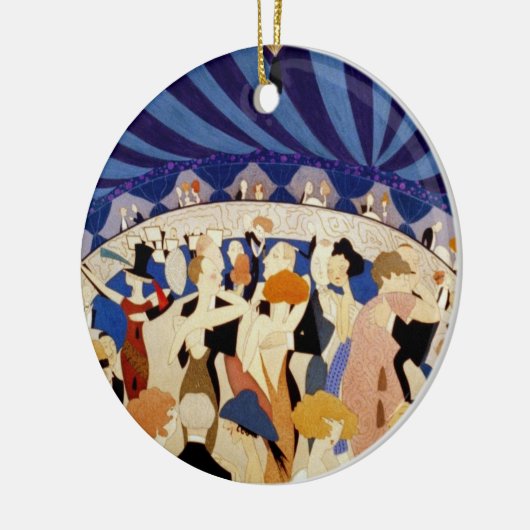 Décoration En Céramique Danser dans un groupe de jazz (Gauche)