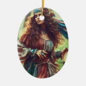 DÉCORATION EN CÉRAMIQUE DANSER GYPSI (Devant)