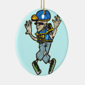 Décoration En Céramique Danseur de hip hop (Droite)