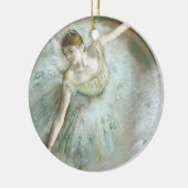 Décoration En Céramique Danseur en vert | Edgar Degas (Gauche)