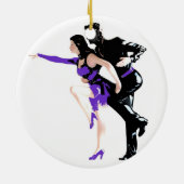 Décoration En Céramique Danseurs (Dos)