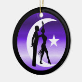 Décoration En Céramique danseurs (Gauche)