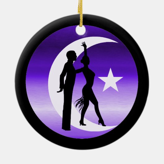 Décoration En Céramique danseurs (Dos)