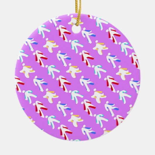 Décoration En Céramique Danseurs (Devant)