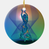 Décoration En Céramique Danseuse *Pheja* (Dos)