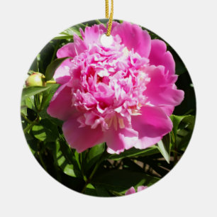 Décoration En Céramique Dark rose peonies