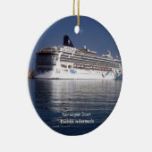 Décoration En Céramique Dawn norvégien ancré #2 (Droite)