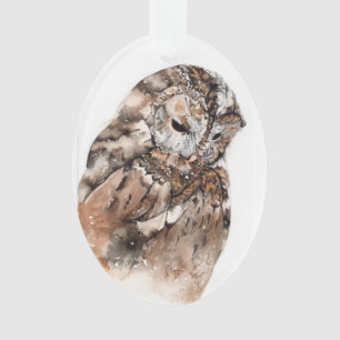 Décoration en céramique de hibou
