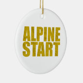 Décoration En Céramique Début alpin (Topo) (Droite)