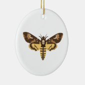Décoration En Céramique Décès Tête Moth (Droite)