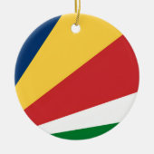 Décoration En Céramique Décor aux couleurs des Seychelles (Devant)