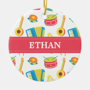 Décoration En Céramique Décor coloré de pièce d'enfants d'instruments d