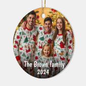 Décoration En Céramique Décor de la maison sur mesure Noël (Gauche)