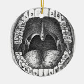 Décoration En Céramique Décor de Noël du bureau dentaire (Devant)