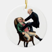 Décoration En Céramique Décor de Noël du bureau dentaire (Devant)