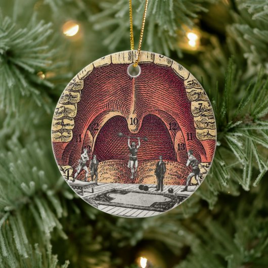 Décoration En Céramique Décor de Noël du bureau dentaire (Arbre)