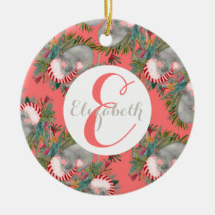 Décoration En Céramique Décor en céramique rose Koala personnalisé