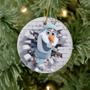 Décoration En Céramique Décor Snowman