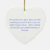 Décoration En Céramique Découchures personnalisées en céramique (Dos)