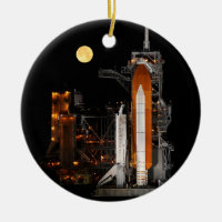 Découverte de navette spatiale et lune