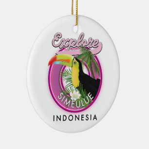 Décoration En Céramique Découvrez le logo de Simeulue Indonesia.