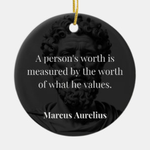 Décoration En Céramique Définir une valeur : Marcus Aurelius sur les valeu