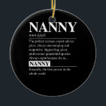 Décoration En Céramique Définition de la nounou Cadeaux de la Fête des mèr<br><div class="desc">Trying to find the words to describe nanny ? This mother's day shirt is a parfait statement ! Surprise nanny with this top as a gift that she'll definitely love. Ta tenue veut que tu fasses des leave ou speechless.</div>