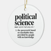Décoration En Céramique Définition de la science politique (Gauche)
