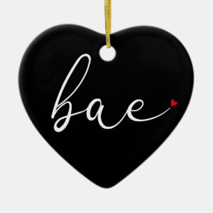 Décoration En Céramique Définition de l'amour cœur Bae écriture moderne