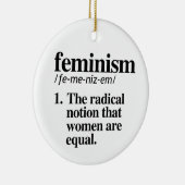 Décoration En Céramique Définition du féminisme (Droite)
