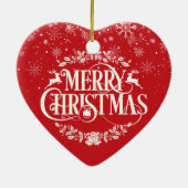 Décoration En Céramique Définition du mari Fêtes de Noël (Dos)