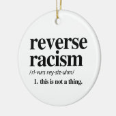Décoration En Céramique Définition du racisme inverse (Gauche)