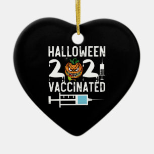 Décoration En Céramique Déguisement drôle vacciné Halloween 2021