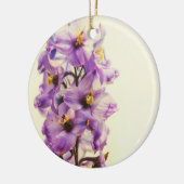 Décoration En Céramique Delphinium pourpre de pied-d'alouette (Gauche)