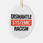 Décoration En Céramique Démanteler le racisme systémique (Droite)