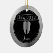 Décoration En Céramique Dental 🦷 Student - UpScale Black and Silver (Droite)