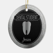 Décoration En Céramique Dental 🦷 Student - UpScale Black and Silver (Gauche)
